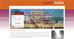 Desktop Screenshot of jupiterhotels.co.uk
