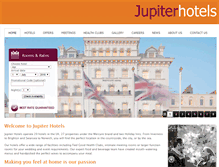 Tablet Screenshot of jupiterhotels.co.uk